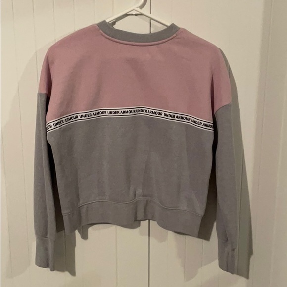 Under Armour girls YXL youth XL cropped sweatshirt - Picture 3 of 6